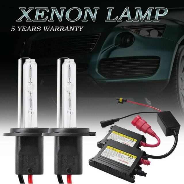 2pcs H1 HID Xenon Lamp Kit Headlight Conversion Fog Light 8000K