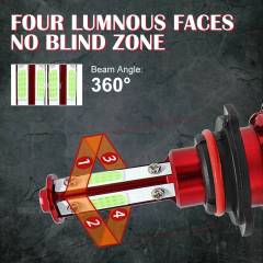 4-sided 9005 HB3 9140 9145 LED High Beam Fog Bulb Conversion Kit 120W 8000K