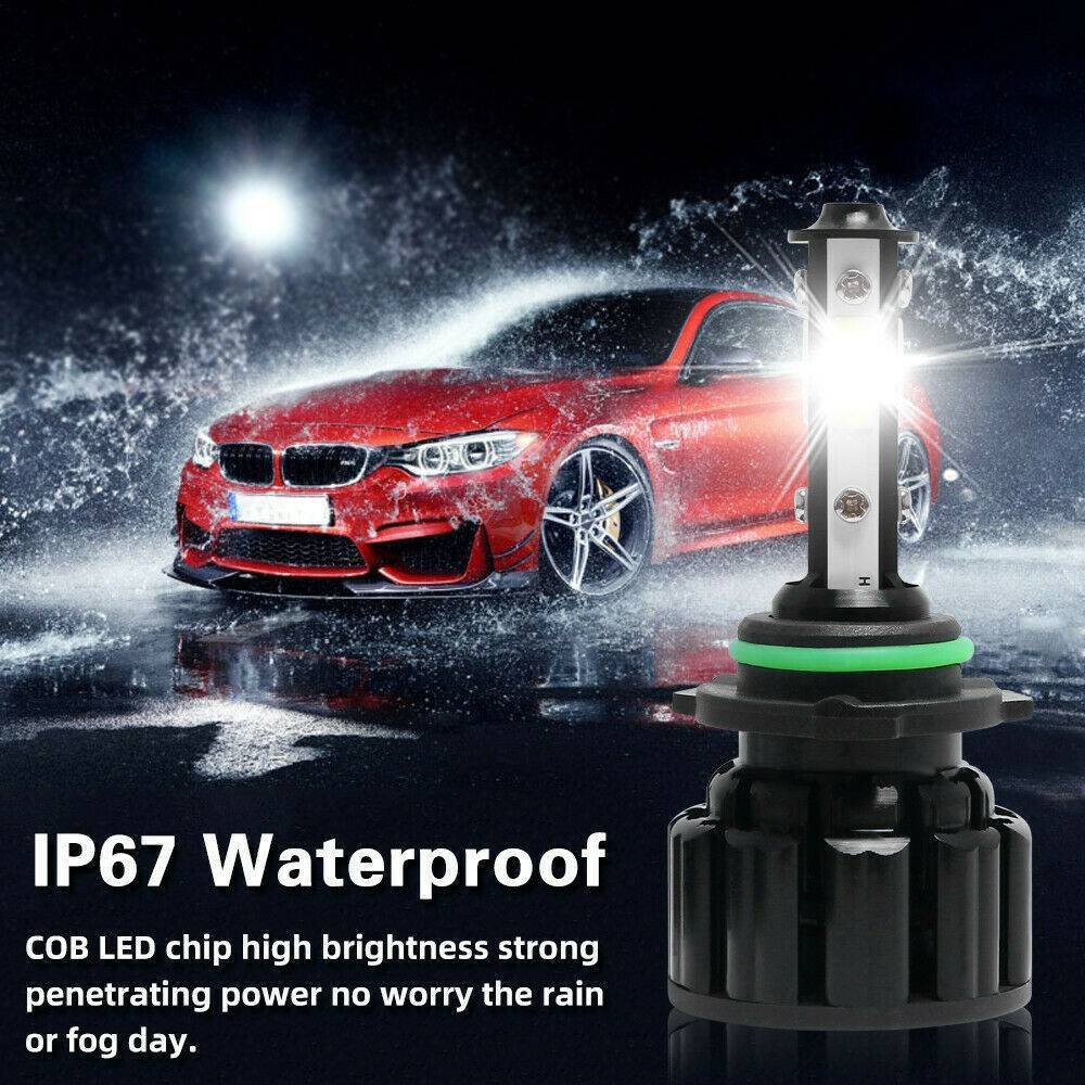 4X 9006/HB4 LED Headlight Bulbs Low Beam Super Bright White Conversion Kits 6K