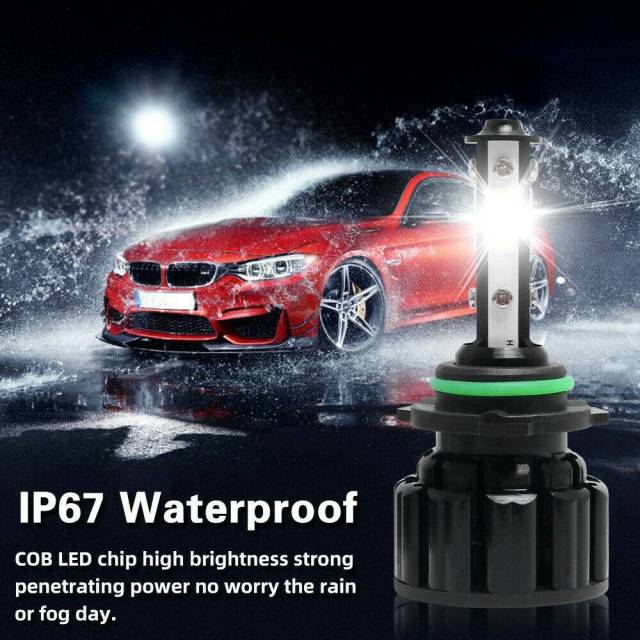 4X 9006/HB4 LED Headlight Bulbs Low Beam Super Bright White Conversion Kits 6K