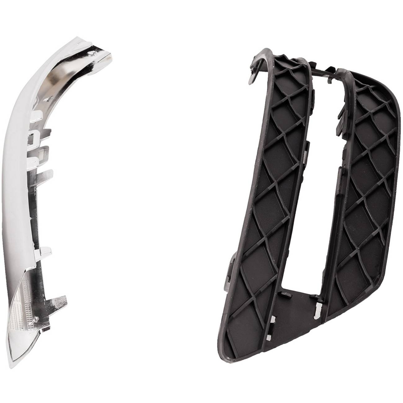 2X Daytime Running Light Insert Bezel Grille Front for Mercedes W204 2048803224