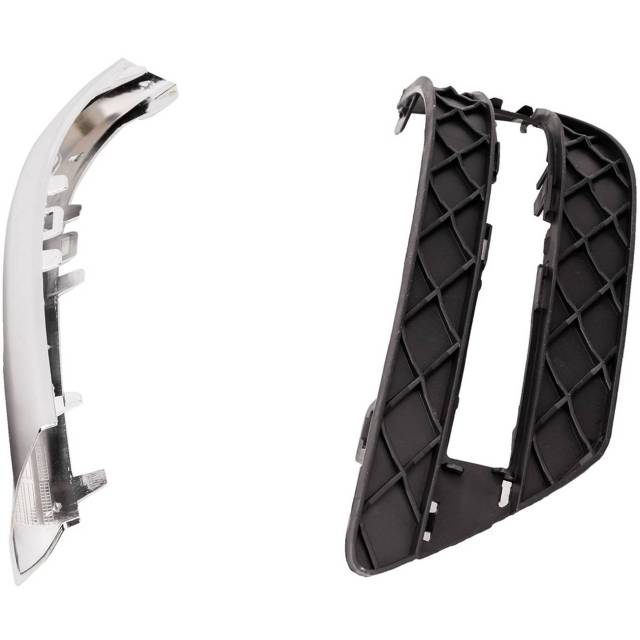 2X Daytime Running Light Insert Bezel Grille Front for Mercedes W204 2048803224