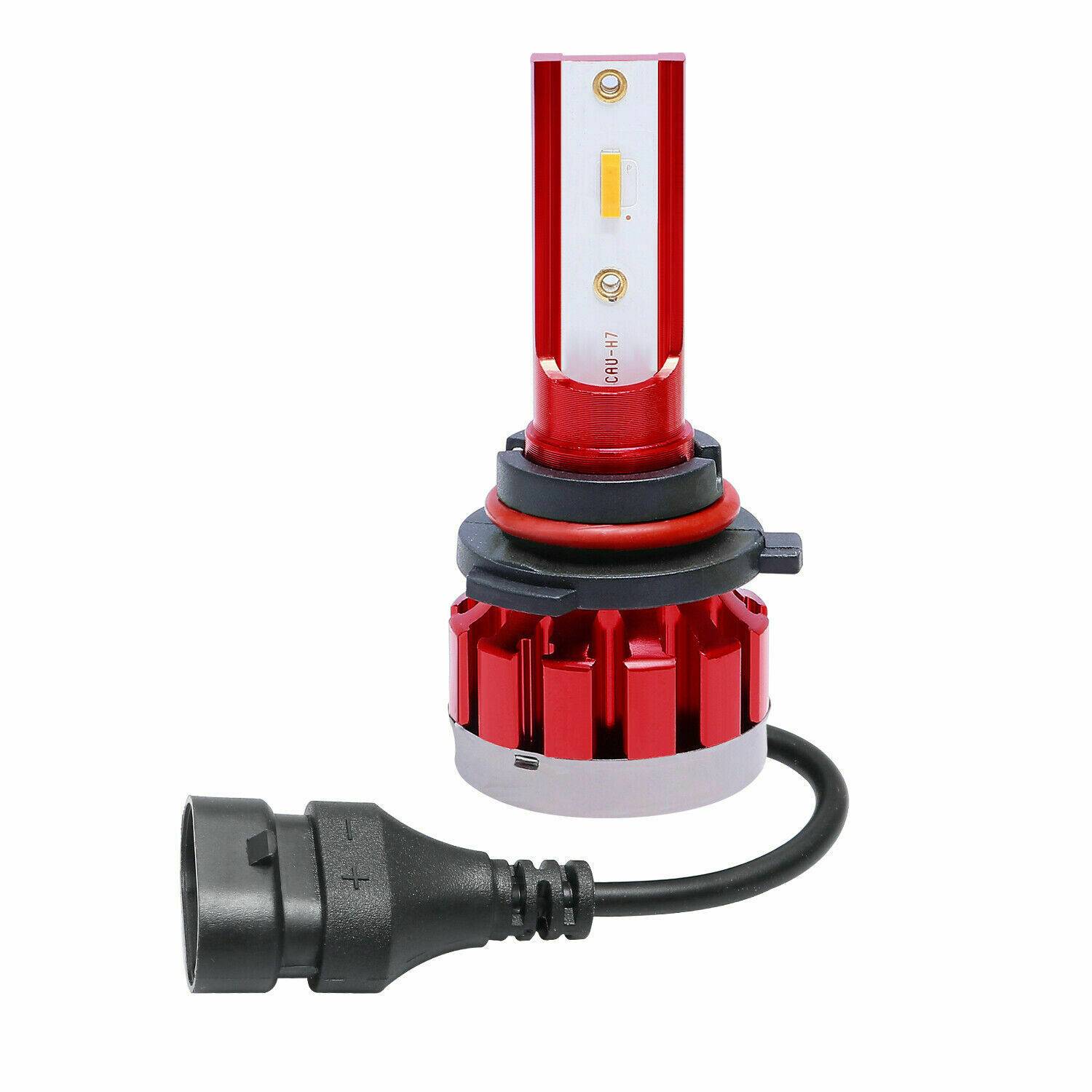 4PCS 9005 H11 8000K LED Headlight Light HID Fog Kit High Low Beam Bulb