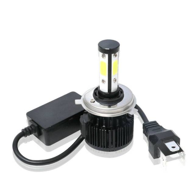 4PCS H4 LED Headlight Bulb Kit Canbus High Beam 6000K
