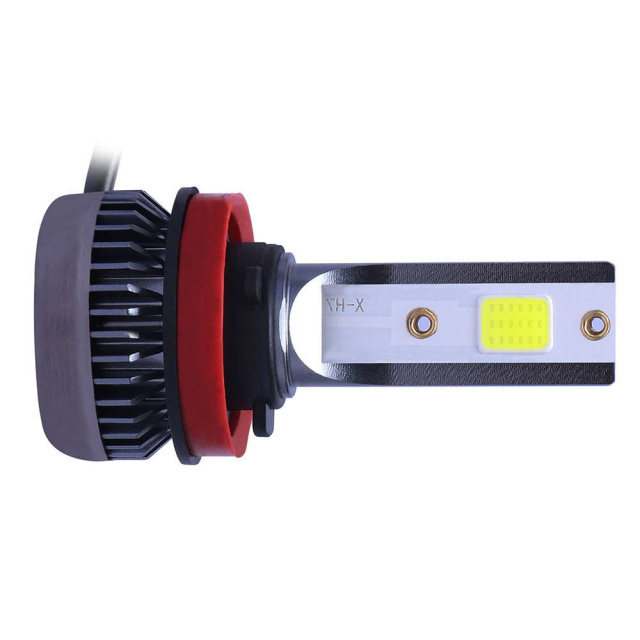2xMini H11 H8 H9 1100W 22000LM LED Headlight Bulbs Lamp Low Beam 6000K Headlamp