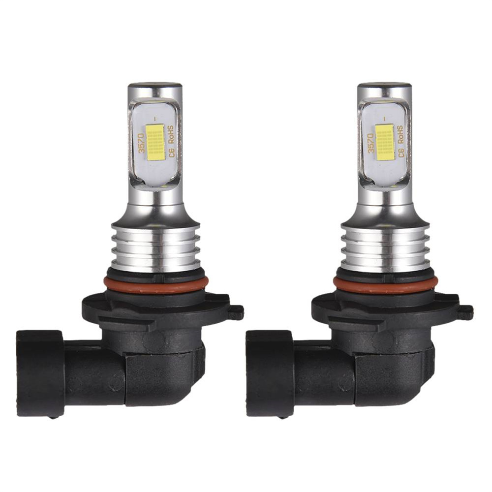 2PCS 80W 9006 Car LED Fog Light Bulb