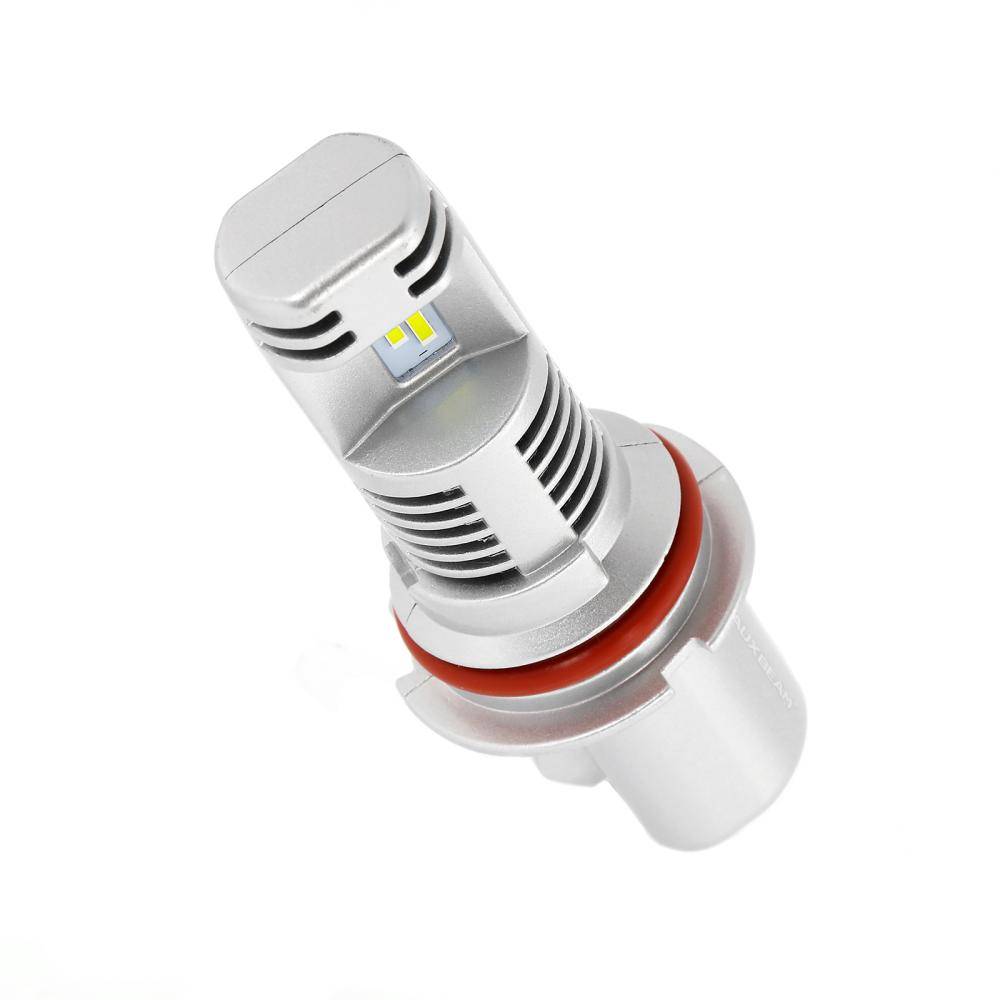 2Pcs 9007 LED Headlight Bulbs High Beam Conversion Kit 6000K Bright White