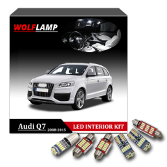 21x Super Bright White Canbus LED Interior Car Lights Kit For 2008-2015 Audi Q7