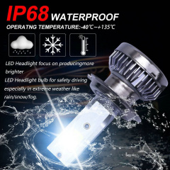 2x H7 LED Headlight Bulb Kit High/Low Beam 8000K Super Blue 26000LM Light Bulb