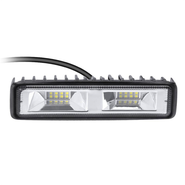 1PCS LED 48W 16 Beads Work Light Lamp With Reflector Car Light