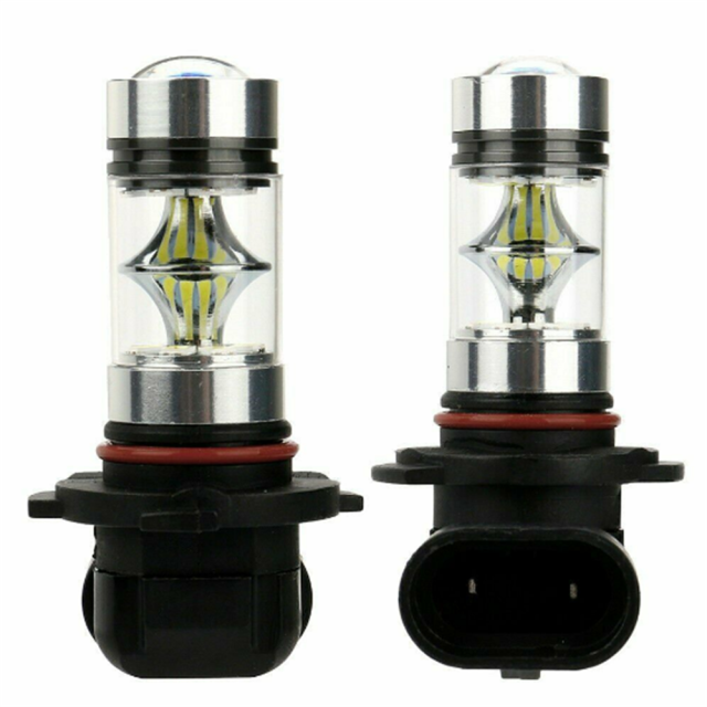 2X LED Fog Driving Light Bulbs 9005/HB3 /9006/HB4 8000K Ice Blue 200W