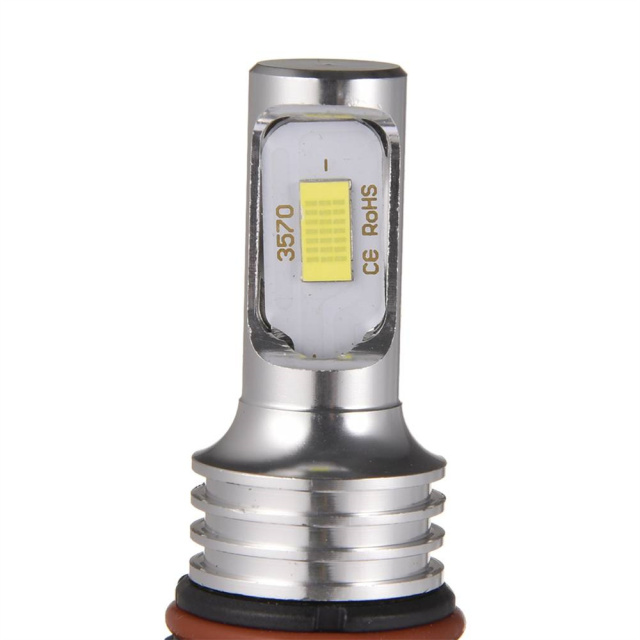 2PCS 80W 9006 Car LED Fog Light Bulb