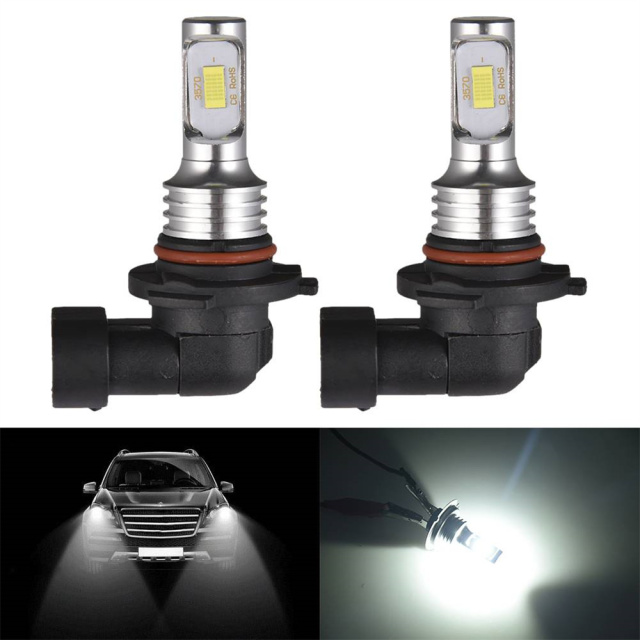 2PCS 80W 9006 Car LED Fog Light Bulb