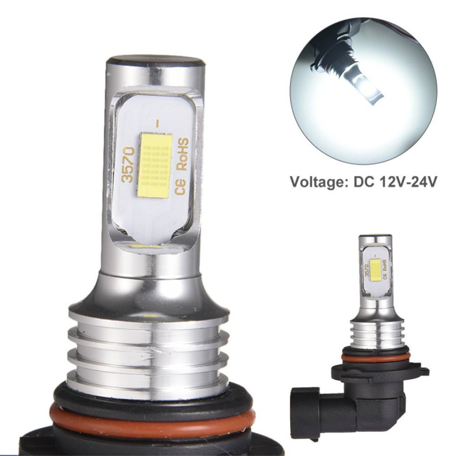 2PCS 80W 9005 Car LED Fog Light Bulb