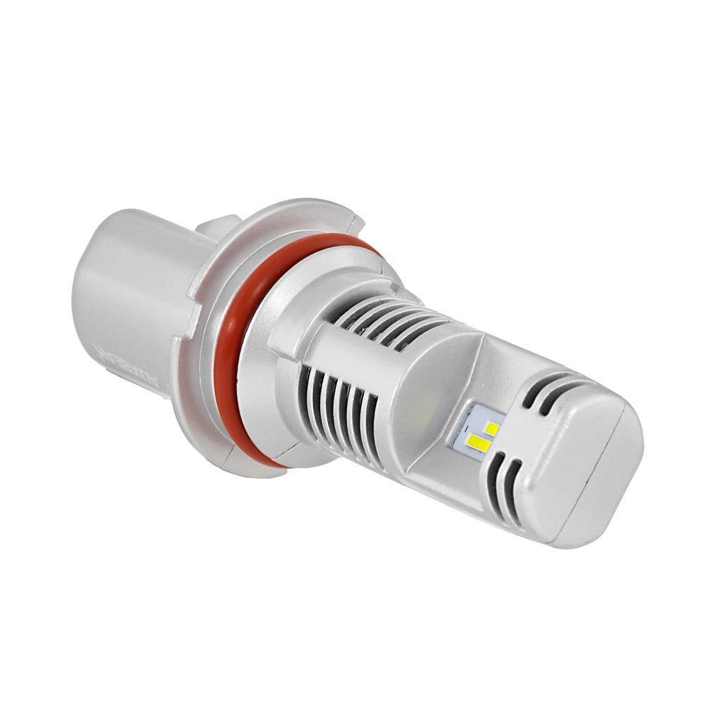 2Pcs 9007 LED Headlight Bulbs High Beam Conversion Kit 6000K Bright White