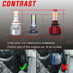 2x H7 LED Headlight Bulb Kit High/Low Beam 8000K Super Blue 26000LM Light Bulb