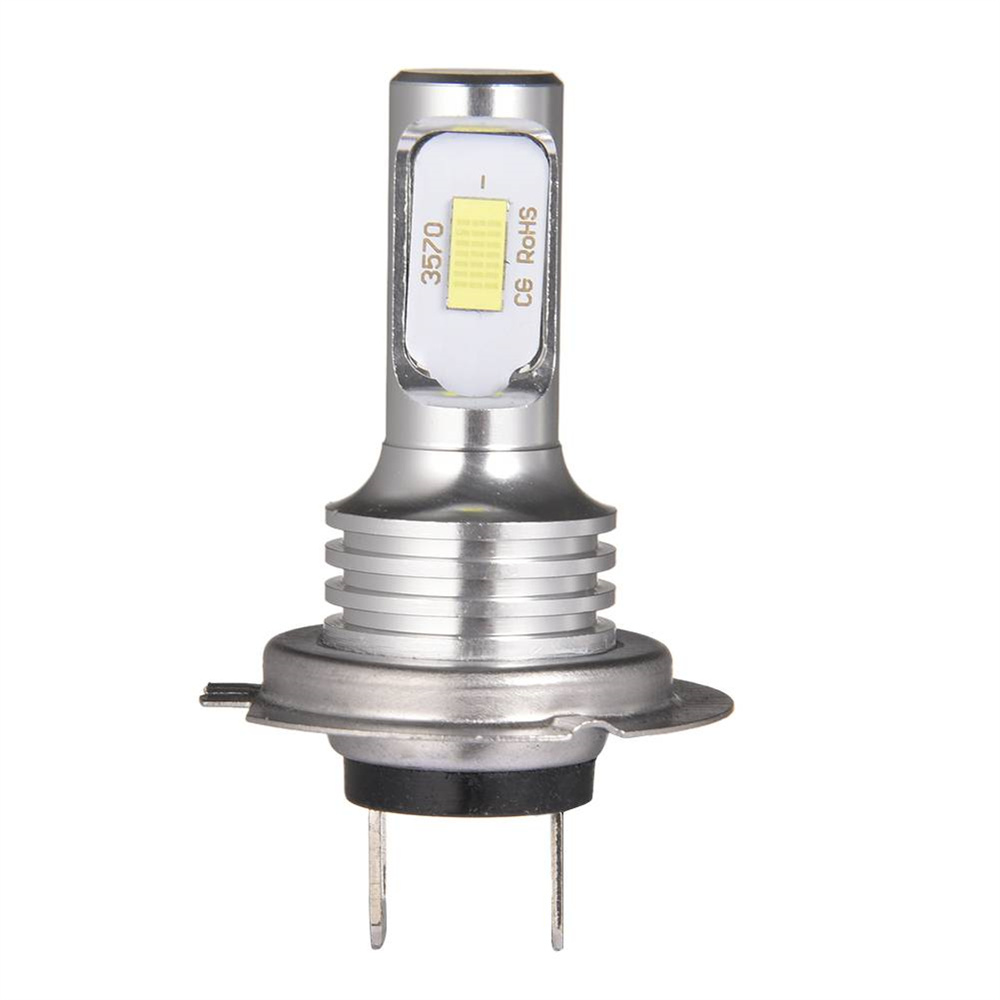 2PCS 80W H7 Car LED Fog Light Bulb