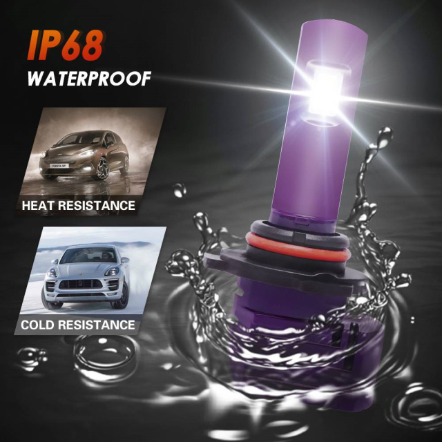 2PCS H11 LED Headlight Conversion Kit Fog Light High And Low Beam Bulb Kit