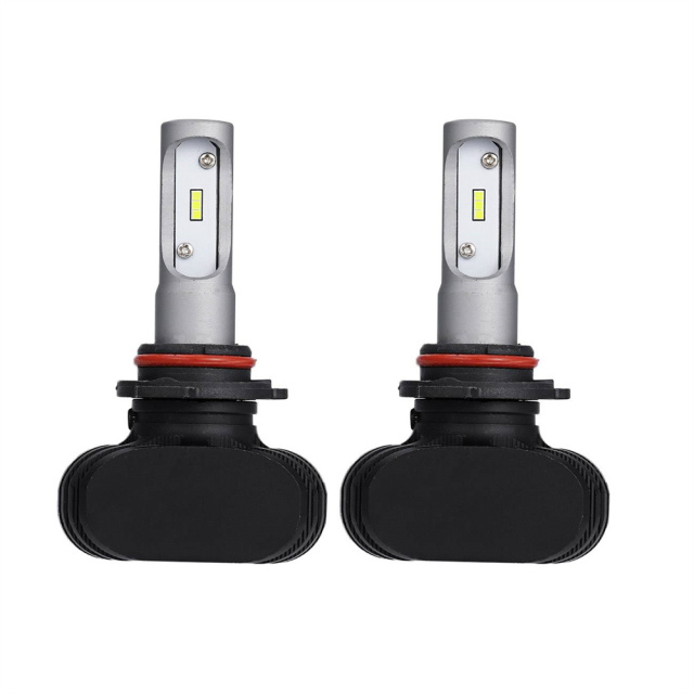 2pcs 9005 CSP LED Headlight Conversion Kit LED Headlight Bulbs Kit Cool White