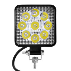 27W Work Light Waterproof and Dust-proof Work Lamp for Bicycle Truck