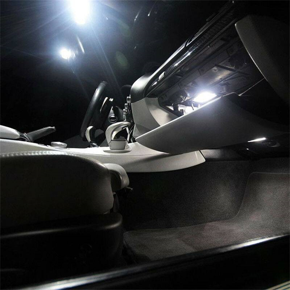 16Pcs White Canbus LED Interior Car Lights Kit For 2006-2012 Audi A3 8P