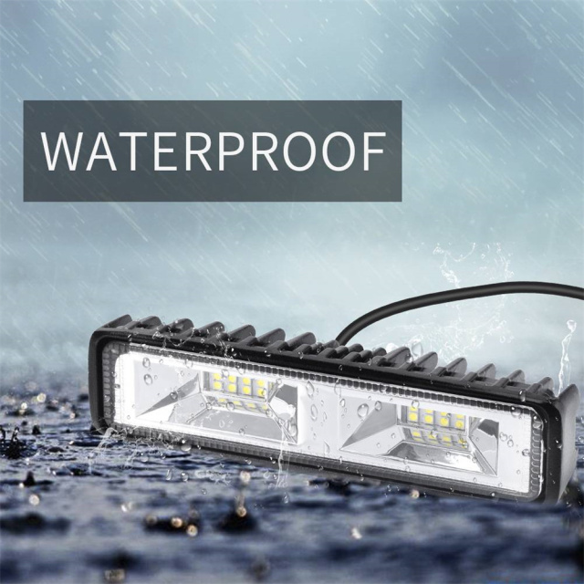 1PCS LED 48W 16 Beads Work Light Lamp With Reflector Car Light