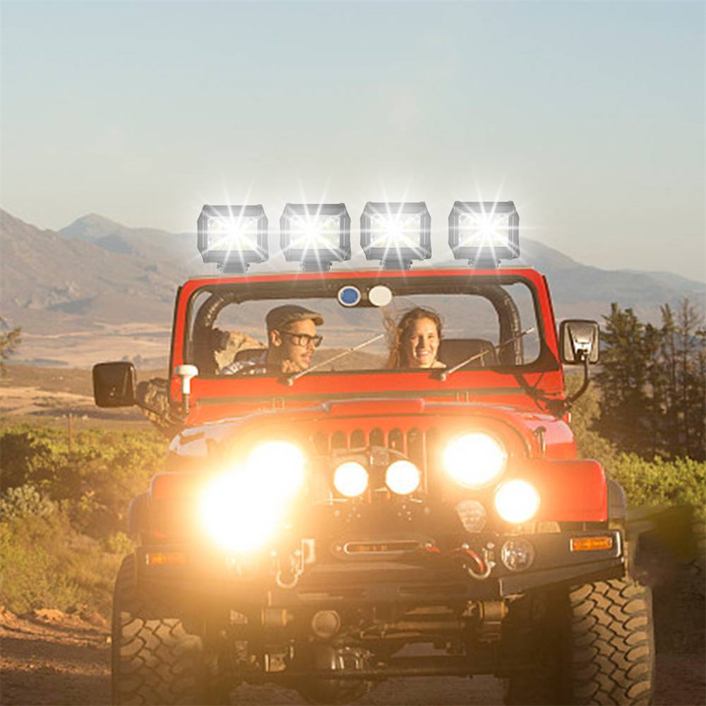 LED Work Light Roof Spot Light Driving Fog Beam Light for Off-Road Car