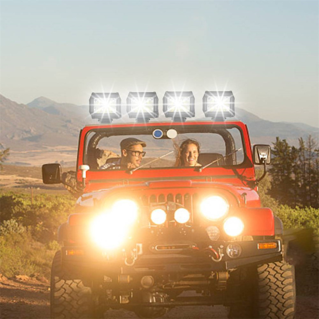 LED Work Light Roof Spot Light Driving Fog Beam Light for Off-Road Car