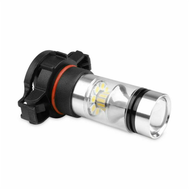 2PCS H16/5202/2504 LED Xenon Headlight / Fog Light Kit 6000K WHITE 100W