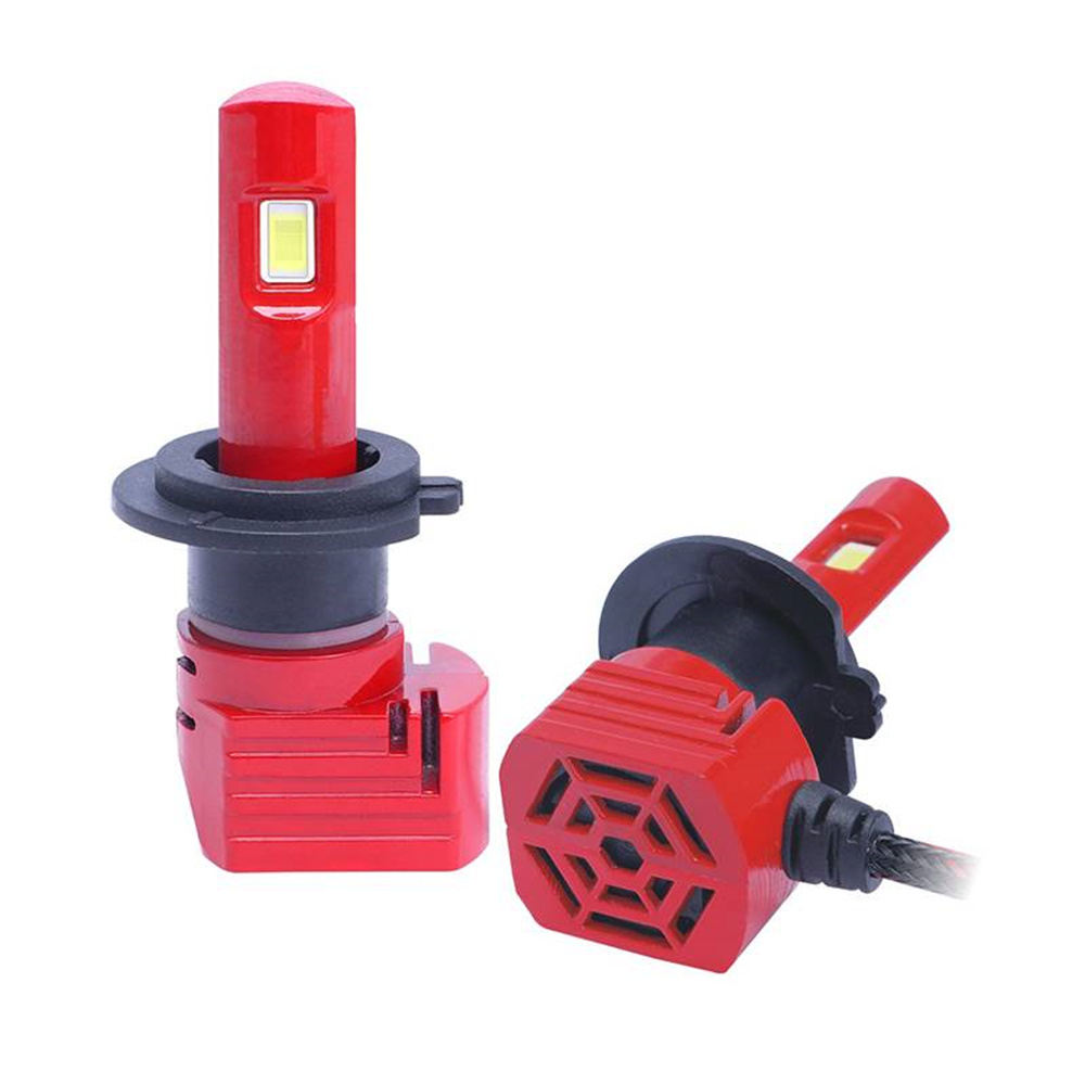 2x H7 COB Chip LED Headlight 6000K 72W 5000LM Bulbs Car Conversion Headlamp