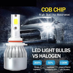 2 x 9005 HB3 HB2 100W 20000LM Car LED Headlight Bulbs 6000K Light High Beam Fog