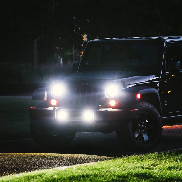 1/2/5/10x LED Work Light Fog Light SUV Truck Off-road Spotlight Flood Light