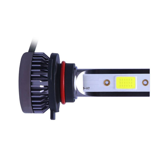 9006 HB4 LED Headlight Kit COB Beam Bulbs Light Hi/Lo Beam 6000K White Pair