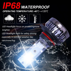 9006 HB4 LED Headlight Kit COB Beam Bulbs Light Hi/Lo Beam 6000K White Pair