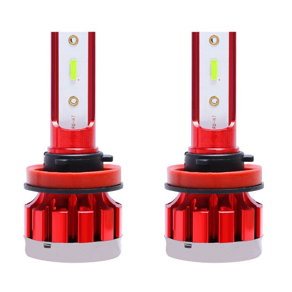 2 x H11 H8 H9 CSP LED Headlight Bulb Fog Light 8000K
