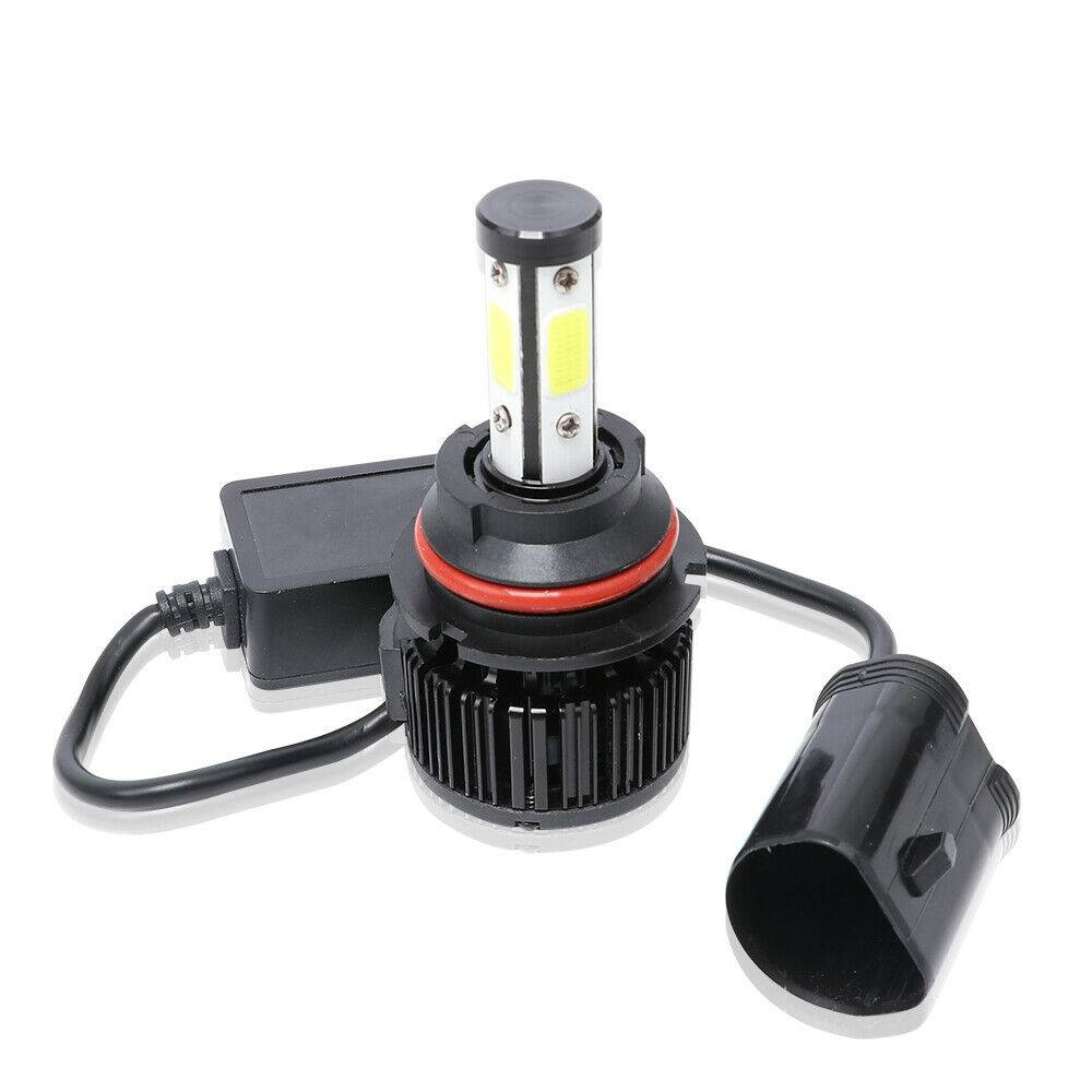 4Side 9007 HB5 LED Headlight Bulb High Low Beam Canbus Error 6000K 32000LM