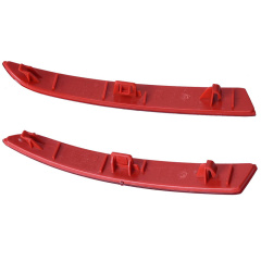 2PCS FOR BMW F10 Rear Left + Right Red Bumper Reflectors