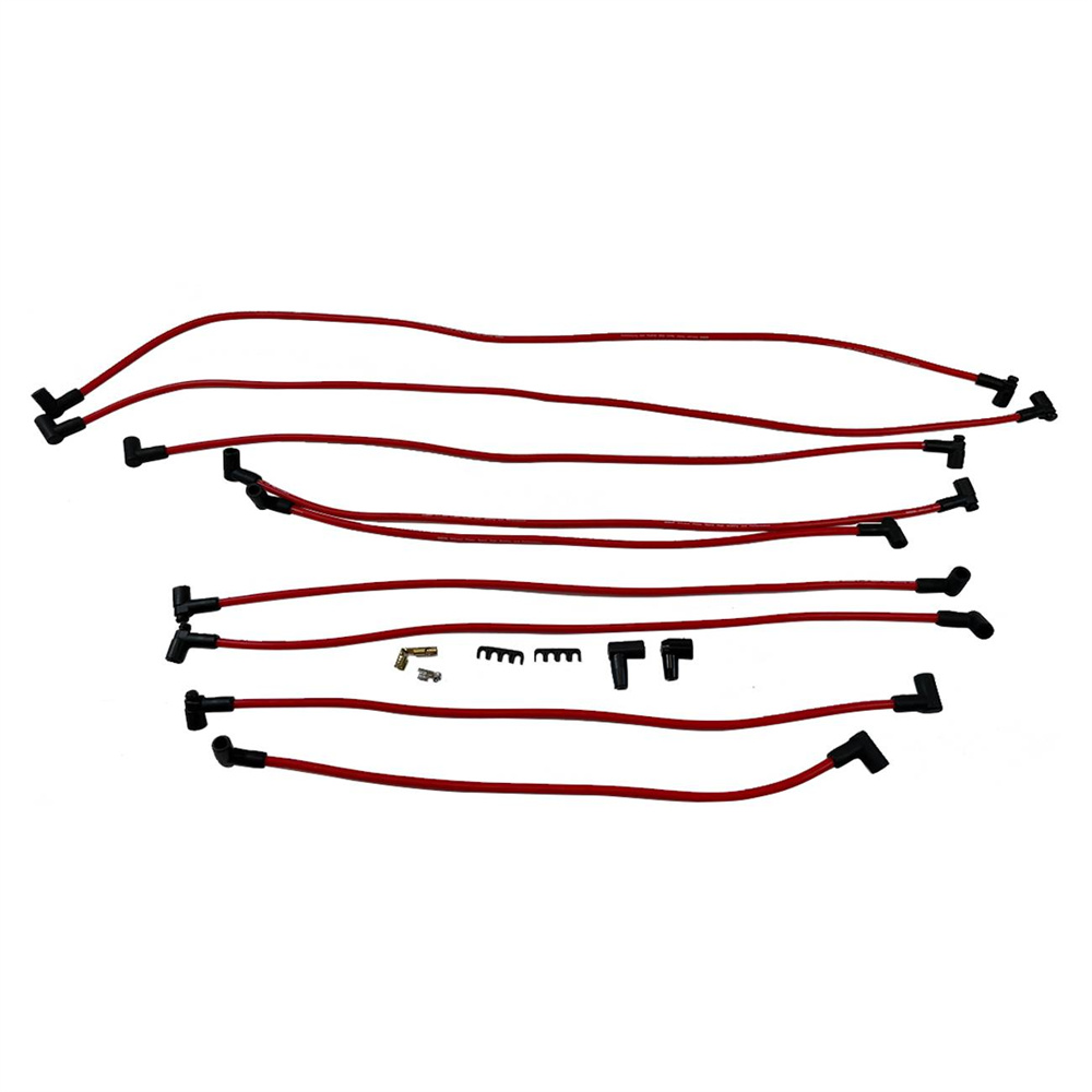 For SBC Small Block Chevy 350 5.7L 305 Spark Plug Wire HEI 90 Over V/C Set 9862M