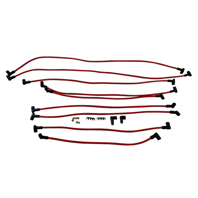 For SBC Small Block Chevy 350 5.7L 305 Spark Plug Wire HEI 90 Over V/C Set 9862M