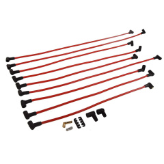 WIRE9867M For Chevy SBC Small Block 305 350 400 Spark Plug Wires HEI 90 Under H