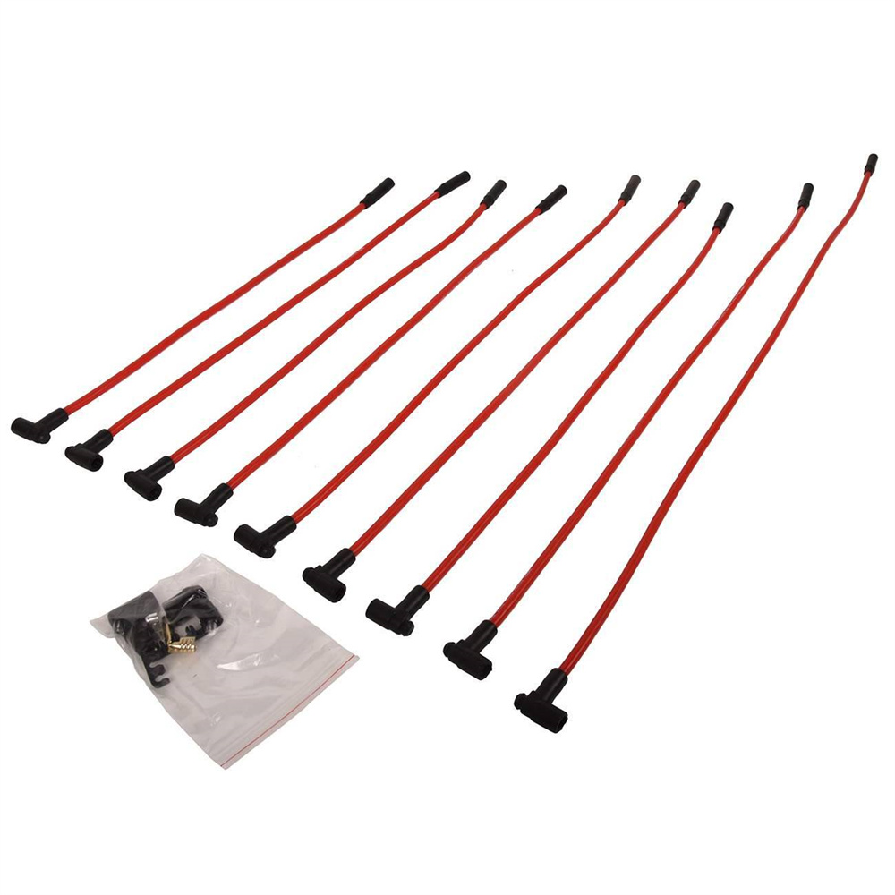Fits WIRE9875M Chevy Big Block 454 HEI STR Over Valve Cover Spark Plug Wires BBC