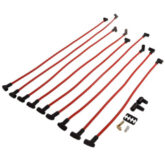 WIRE9867M For Chevy SBC Small Block 305 350 400 Spark Plug Wires HEI 90 Under H