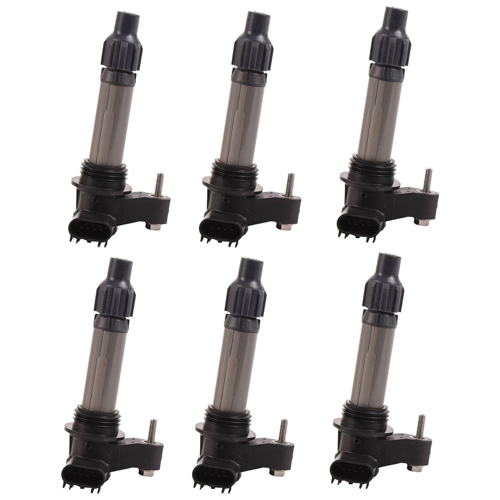 6Pcs Fits Buick Enclave Lacrosse ATS CTS Equinox Impala Malibu Ignition Coils