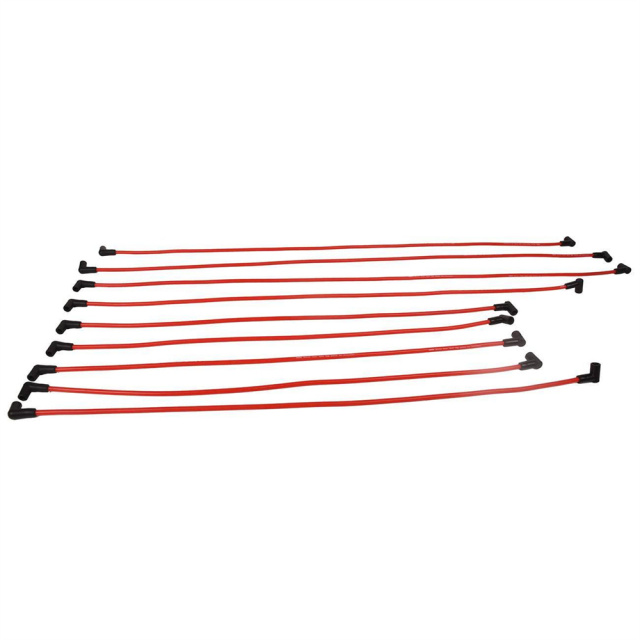 10.5MM Spark Plug Wire Set RED Fits HEI SBC BBC 350 383 454 High Performance