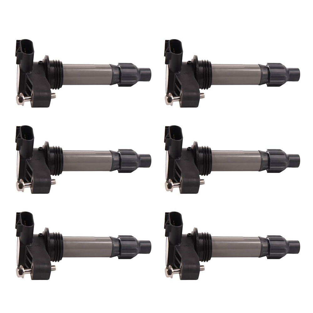 6Pcs Fits Buick Enclave Lacrosse ATS CTS Equinox Impala Malibu Ignition Coils