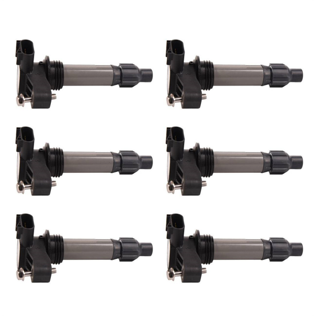 6Pcs Fits Buick Enclave Lacrosse ATS CTS Equinox Impala Malibu Ignition Coils