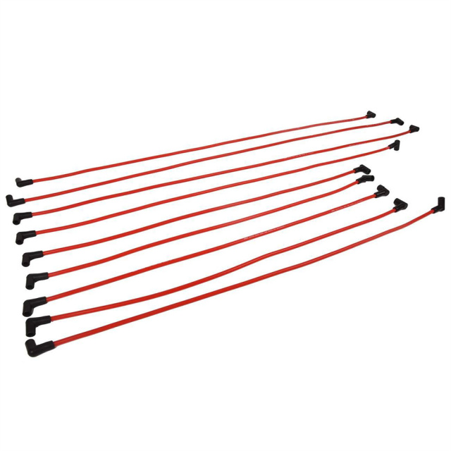 10.5MM Spark Plug Wire Set RED Fits HEI SBC BBC 350 383 454 High Performance