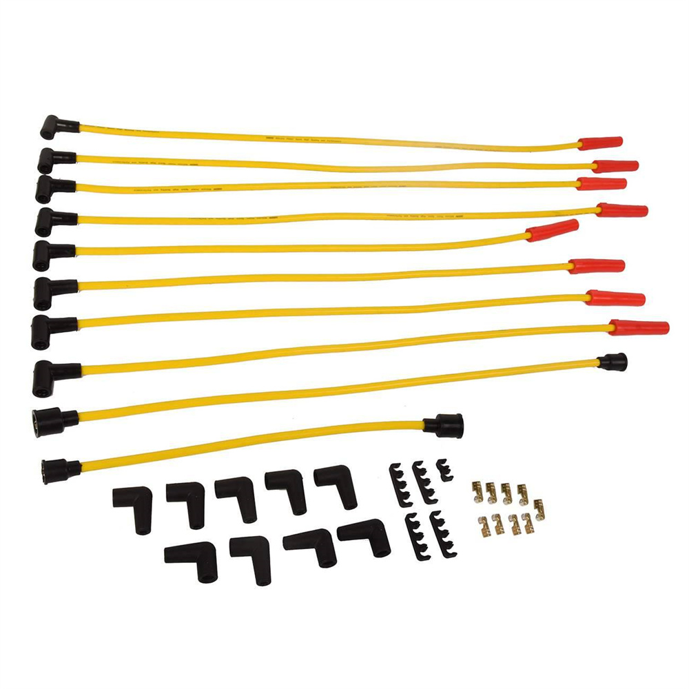 Fits Chevy V8 350 SBC 454 BBC 8mm Ignition Spark Plug Wires GM08