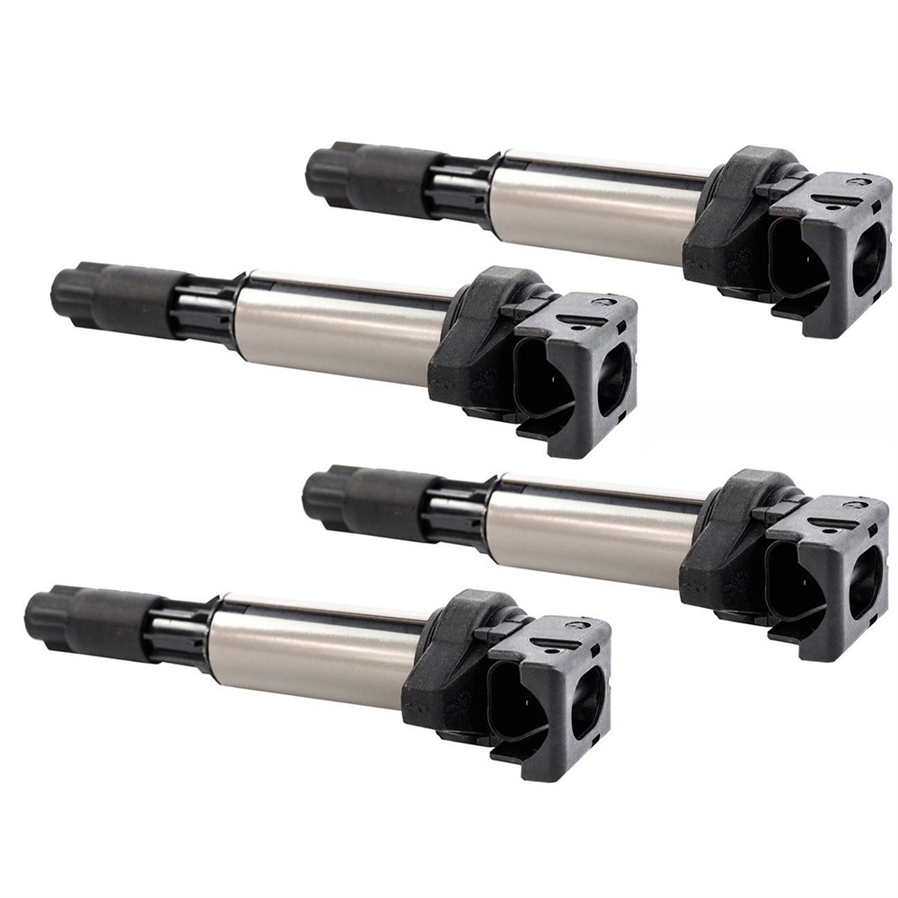 4 PCS New Ignition Coils for 2002-2010 BMW X5 Z4 M3 325Ci 760Li 12131712219