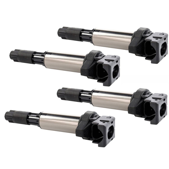 4 PCS New Ignition Coils for 2002-2010 BMW X5 Z4 M3 325Ci 760Li 12131712219